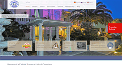 Desktop Screenshot of hoteleuropaversilia.com