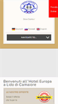 Mobile Screenshot of hoteleuropaversilia.com